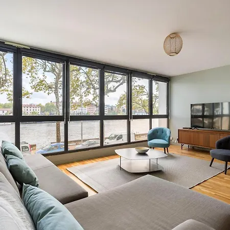 Hamac Suites - Quai Des Etroits - Vue Sur Saone Διαμέρισμα Λυών